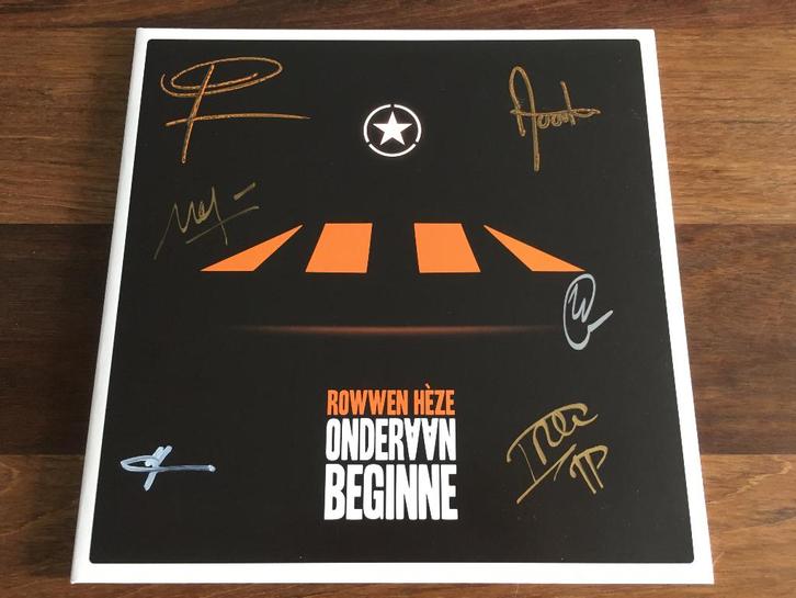Vinyl LP Rowwen Heze Onderaan Beginne ORANJE GESIGNEERD NEW, Cd's en Dvd's, Vinyl | Nederlandstalig, Nieuw in verpakking, Streekmuziek