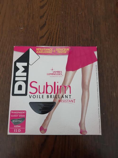 Dim sublim voile brillant 15d zwarte panty maat 4, Kleding | Dames, Leggings, Maillots en Panty's, Nieuw, Panty, Zwart, Verzenden