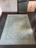 Groen/wit vloerkleed, Huis en Inrichting, Ophalen, 100 tot 150 cm, Crème, Zo goed als nieuw
