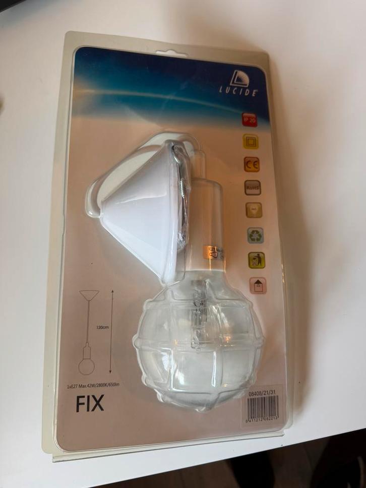 13x NIEUW Buitenlamp / Wandlamp – Lucide FIX – nieuw, Huis en Inrichting, Lampen | Losse lampen, Zo goed als nieuw, Led-lamp, Minder dan 30 watt