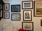 Fotolijsten met scheepsfoto's en knopen, Huis en Inrichting, Woonaccessoires | Lijsten, Ophalen of Verzenden, Zo goed als nieuw