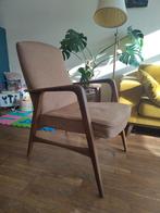 Vintage stijlvolle stoel armchair 50 60 Deens design, Huis en Inrichting, Stoelen, Ophalen, Gebruikt, Eén