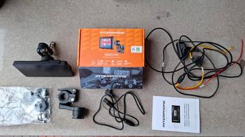 Interphone set ridesync motorfiets phone mirror systeem navi beschikbaar voor biedingen