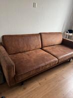 3-Zitsbank cognac, Ophalen, Driepersoons, 75 tot 100 cm, Zo goed als nieuw
