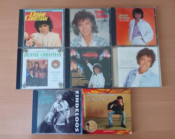 8 prachtige originele cd's + 1 DVD van Dennie Christian beschikbaar voor biedingen