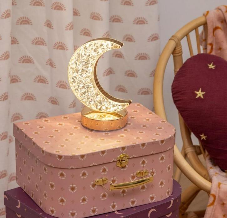Bella Maanvorm Tafellamp, Kinderen en Baby's, Kinderkamer | Inrichting en Decoratie, Nieuw, Lamp, Ophalen of Verzenden