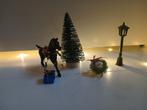 Kerstdecoratie Set - Paard, Boom, Krans, Verzamelen, Speelgoed, Ophalen of Verzenden, Zo goed als nieuw