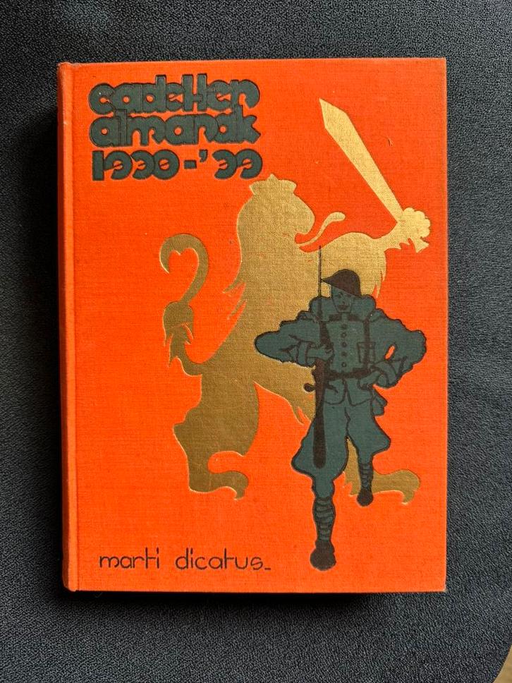 Cadetten Almanak 1938-1939 mobilisatie, Verzamelen, Militaria | Tweede Wereldoorlog, Landmacht, Boek of Tijdschrift, Nederland