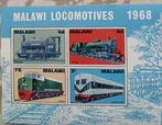 Malawi 1 x blok Treinen postfris, Ophalen of Verzenden, Treinen