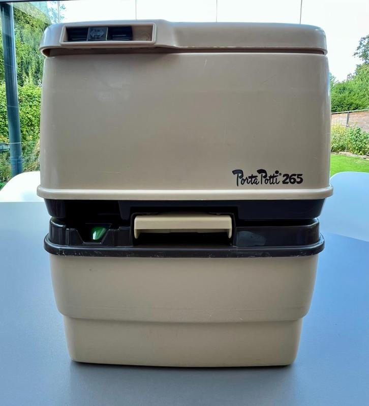 Thetford Porta Potti 265 - draagbaar toilet, Caravans en Kamperen, Kampeeraccessoires, Gebruikt, Ophalen of Verzenden
