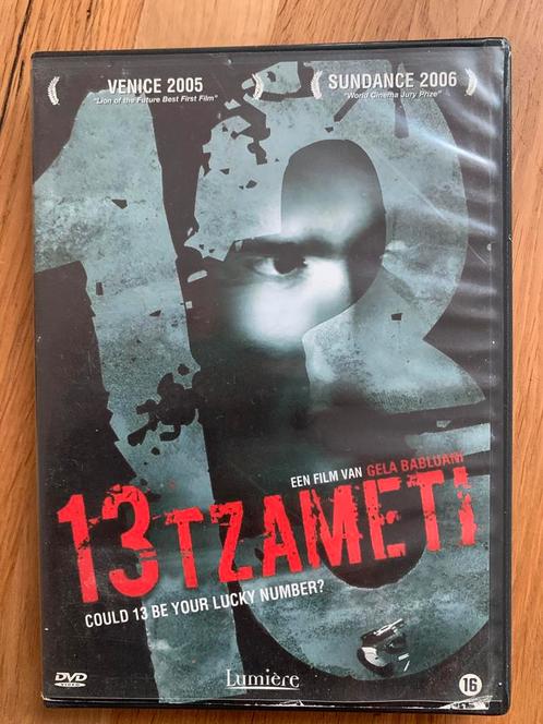 13 tzameti (5=4 aktie), Cd's en Dvd's, Dvd's | Thrillers en Misdaad, Gebruikt, Actiethriller, Vanaf 16 jaar, Ophalen of Verzenden