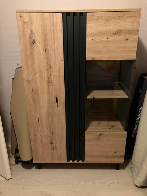 Z.g.a.n dressoir kast, Huis en Inrichting, Kasten | Dressoirs, Zo goed als nieuw, 50 tot 100 cm, 25 tot 50 cm, Met plank(en), Eikenhout