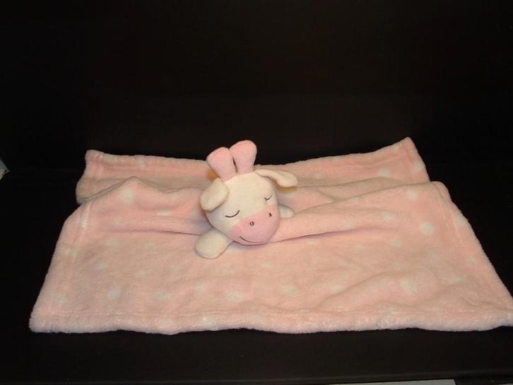 PRIMARK EARLY DAYS GIRAFFE KNUFFELDOEK ZACHTE BADSTOF R, Kinderen en Baby's, Speelgoed | Knuffels en Pluche, Nieuw, Overige typen