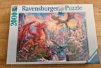 Ravensburger puzzel Drakenland 2000 stukjes, Ophalen of Verzenden, Zo goed als nieuw