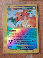 Dragonite Reverse Holo Expedition, Ophalen of Verzenden, Zo goed als nieuw, Losse kaart, Foil