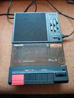 Vintage Philips D6350 Cassette Recorder, Ophalen of Verzenden, Philips