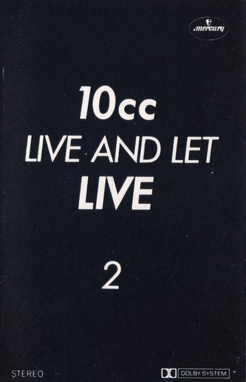 Cassettebandje 10cc – Live And Let Live 2 beschikbaar voor biedingen
