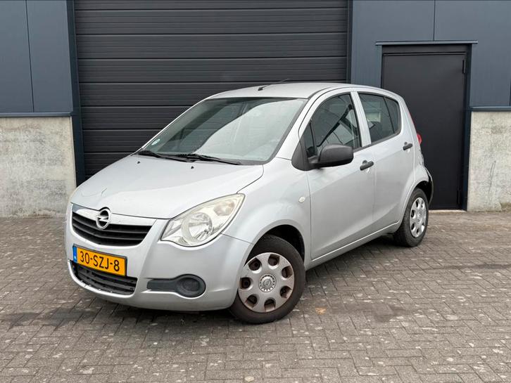 Opel Agila 1.0 12V 2011 Grijs, Auto's, Opel, Particulier, Agila, Radio, Benzine, A, Hatchback, Handgeschakeld, Origineel Nederlands