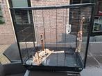 Vogelkooi, Dieren en Toebehoren, Ophalen of Verzenden, Gebruikt, Metaal, Vogelkooi