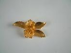 prachtige broche blaadjes met bloemen nr.2, Ophalen of Verzenden