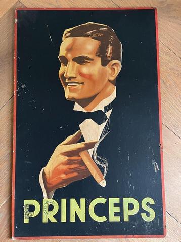 Princeps sigaren reclame beschikbaar voor biedingen