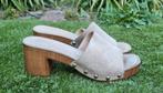 MANFIELD Clogs / muiltjes van suède maat 42 Nieuw!, Ophalen of Verzenden, Nieuw, Sandalen of Muiltjes