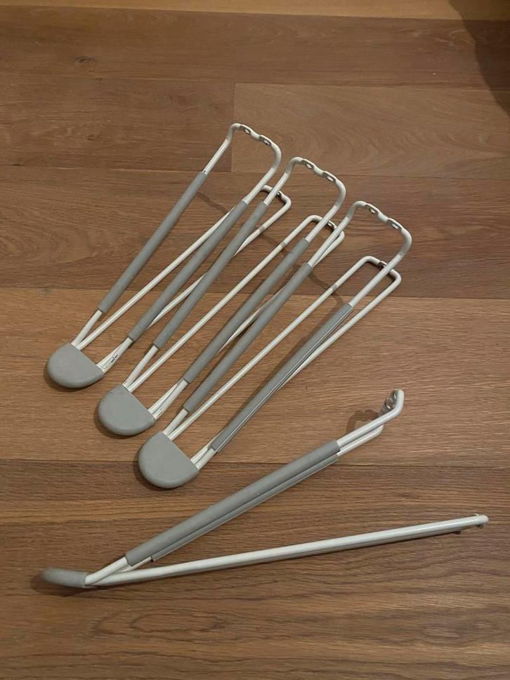 4 IKEA SKRALL Haken, Fietsen en Brommers, Fietsaccessoires | Fietsenrekken, Zo goed als nieuw, Ophalen of Verzenden