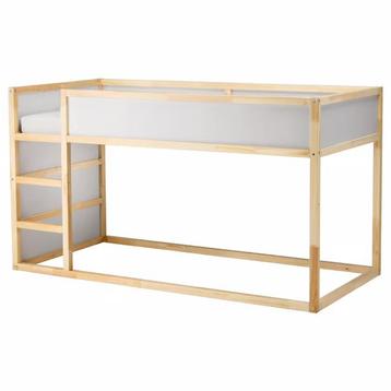 IKEA KURA Keerbaar bed, wit/grenen, 90x200 cm *ZGAN* beschikbaar voor biedingen