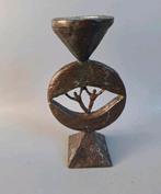 Mooie bronzen kandelaar kunstenares Corry Ammerlaan., Corry Ammerlaan, Gevondenengemaakt@gmail.com, Ophalen of Verzenden, Zo goed als nieuw