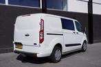 Ford Transit Custom 2.0 TDCI 130PK EURO 6 - Airco - Navi - C, Voorwielaandrijving, Stof, 4 cilinders, Wit