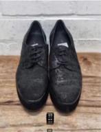JHAY - Leren platform veterschoenen maat 40 - Nieuw €129, JHAY, Schoenen met lage hakken, Zwart, Nieuw