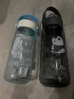 2x miniso drinkfles waterfles bidon, Ophalen of Verzenden, Zo goed als nieuw