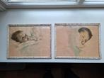 Orginele Litho's: Bettie Peace Gutmann., Antiek en Kunst, Kunst | Schilderijen | Klassiek, Ophalen of Verzenden