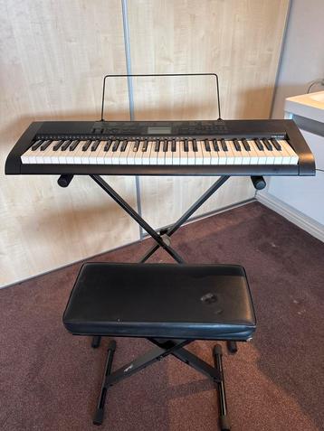 Casio CTK-1150 Keyboard + Zitje + Doos beschikbaar voor biedingen