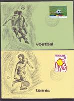 Maximumkaarten Voetbal-Tennis (800), Postzegels en Munten, Postzegels | Nederland, Verzenden