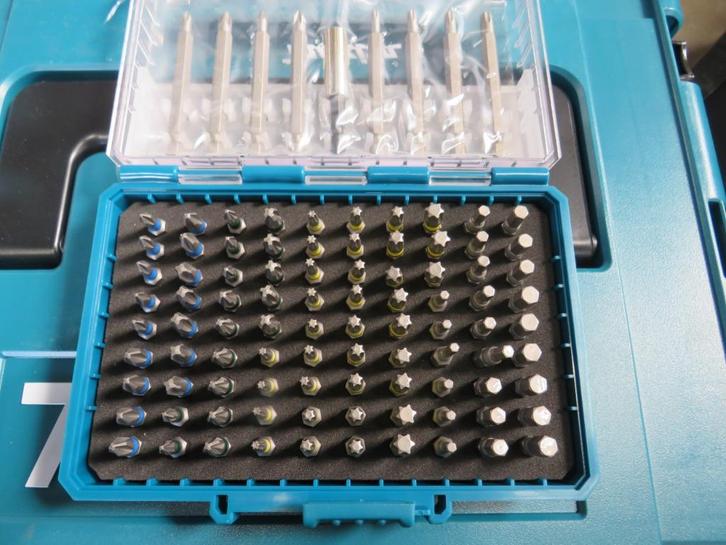 Makita P-81050 Bitset 99-delig Kruiskop Pozidriv, Kruiskop, Doe-het-zelf en Verbouw, Gereedschap | Handgereedschap, Nieuw, Ophalen of Verzenden