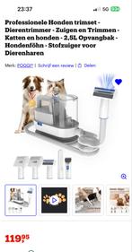 Dieren/ honden trimset incl stofzuiger, Dieren en Toebehoren, Ophalen of Verzenden