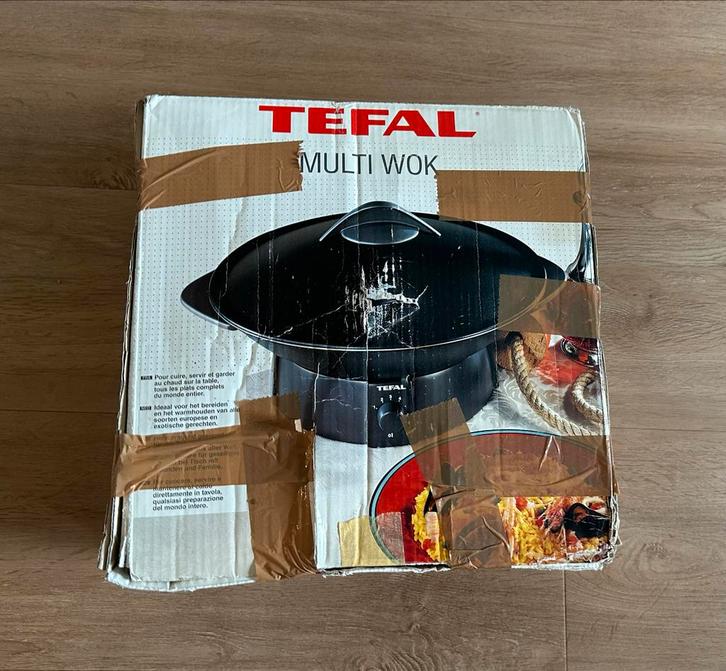 Tefal Multi Wok - Ideaal voor diverse gerechten!, Huis en Inrichting, Keuken | Potten en Pannen, Gebruikt, Ophalen