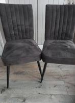 Keukenstoelen, eetkamerstoelen, stoelen, Huis en Inrichting, Stoelen, Ophalen of Verzenden, Zo goed als nieuw, Stof, Twee