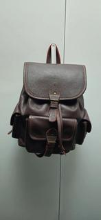 Handgemaakte Leren Rugzak, Sieraden, Tassen en Uiterlijk, Tassen | Rugtassen, Overige merken, 25 tot 40 cm, Ophalen of Verzenden