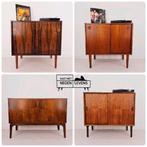 Vintage dressoirs, retro platenkasten, 1960's Deens design, Teakhout, Mid-century Deens design, ., Zo goed als nieuw
