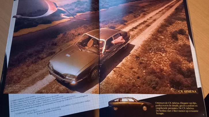 Citroën CX 2 liter brochure 1982, Boeken, Auto's | Folders en Tijdschriften, Zo goed als nieuw, Citroën, Verzenden