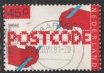 Nederland 1978 1152 Postcode 45c, Gest Haarlem, Ophalen of Verzenden, Na 1940, Gestempeld