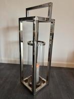 Mooie zware Eric kuster Style Windlicht met glas !!, Huis en Inrichting, Woonaccessoires | Kandelaars en Kaarsen, Overige kleuren