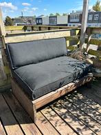 Pallet kussens antraciet te koop (voor 3 bankjes)!, Tuin en Terras, Tuinmeubel-accessoires, Ophalen
