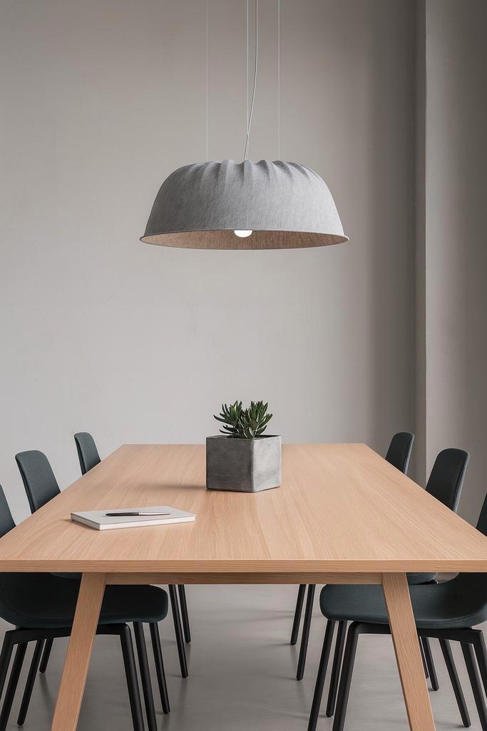 2x DeVorm Fost Bulb PET Felt Akoestische duurzame hanglamp, Huis en Inrichting, Lampen | Hanglampen, Zo goed als nieuw, Minder dan 50 cm