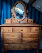Te koop , mooie antieke kaptafel, Huis en Inrichting, Tafels | Kaptafels, Ophalen, Zo goed als nieuw, Hout, Minder dan 100 cm