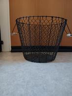 Grote mand met keramiek handgrepen, Ophalen, Zo goed als nieuw, Rond, Riet