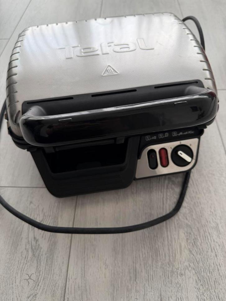 Tefal Grill tosti-ijzer Contactgrill & Barbecue, Witgoed en Apparatuur, Contactgrills, Zo goed als nieuw, Uitneembare platen, Ophalen of Verzenden