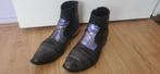 New rock enkel heren schoenen zwart metal, Ophalen, Zwart, Boots, New Rock
